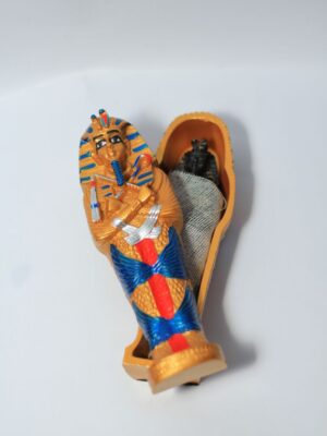 Ancient Egyptian mummy coffin