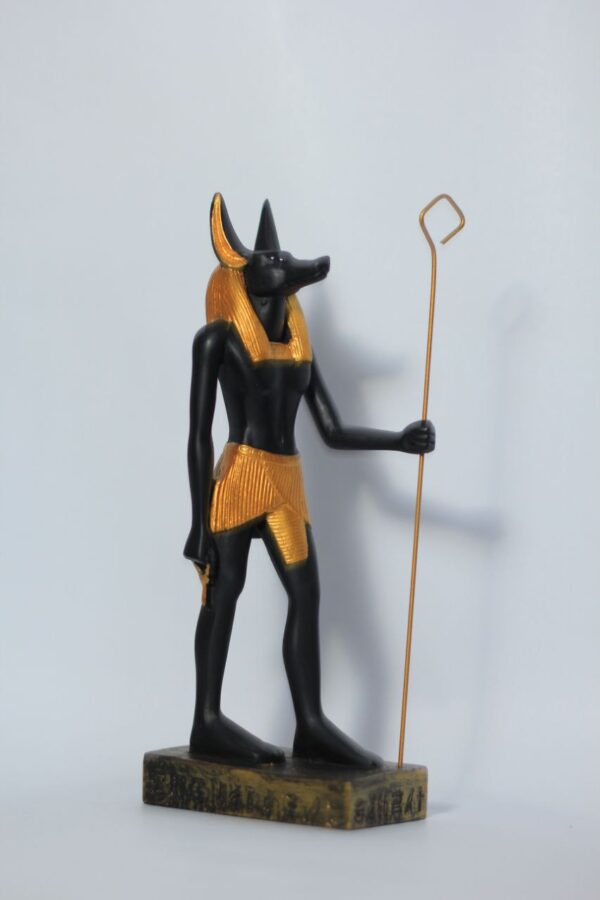 Anubis… Guardian of the tombs and the underworld.
