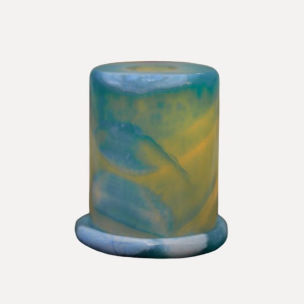 blue fragrant 4 Blue Alabaster (onyx) lightable fragrant