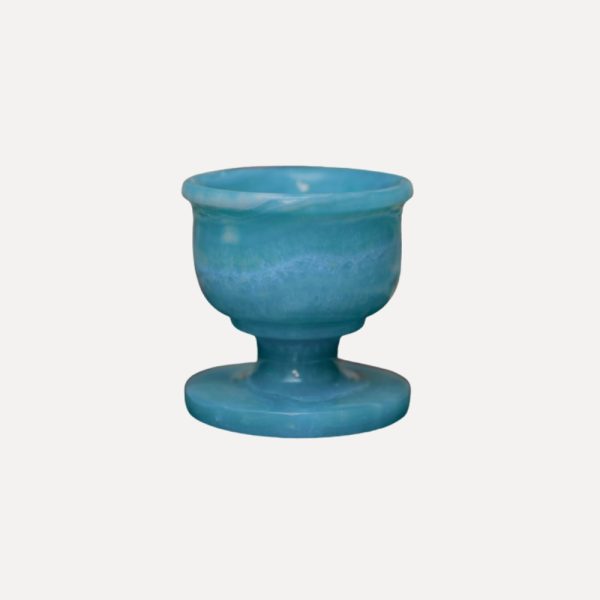 blue pistle 2 alabaster products, decoration, soft light, onyx, Egypt, pharaonic products