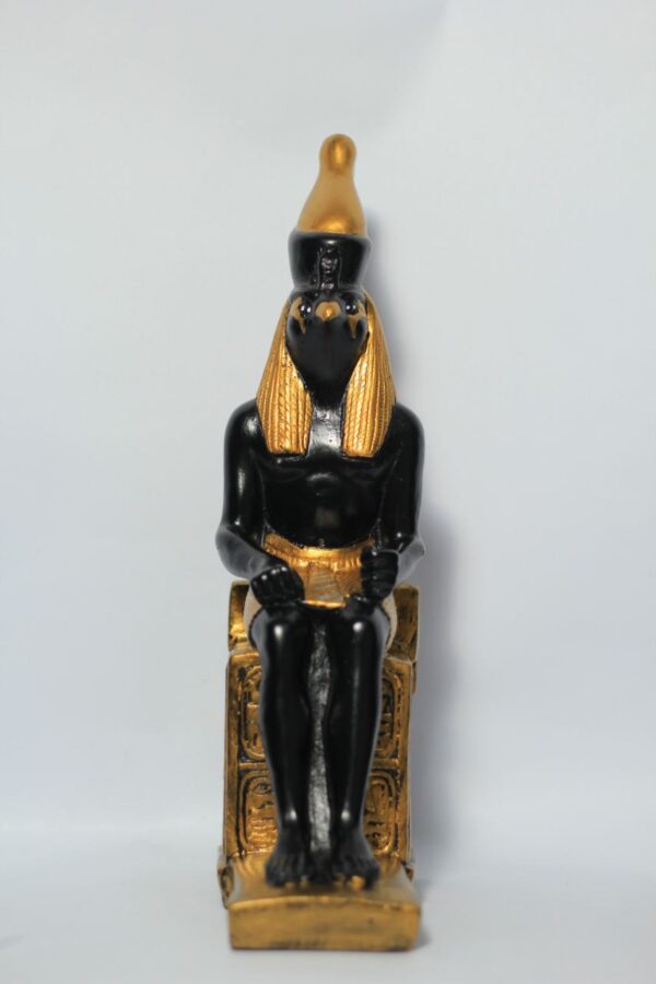 Seated Horus statue... a symbol of Pharaonic power and protection