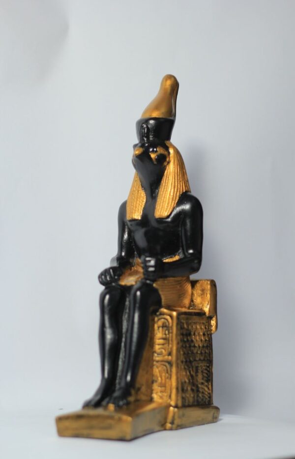 Seated Horus statue... a symbol of Pharaonic power and protection