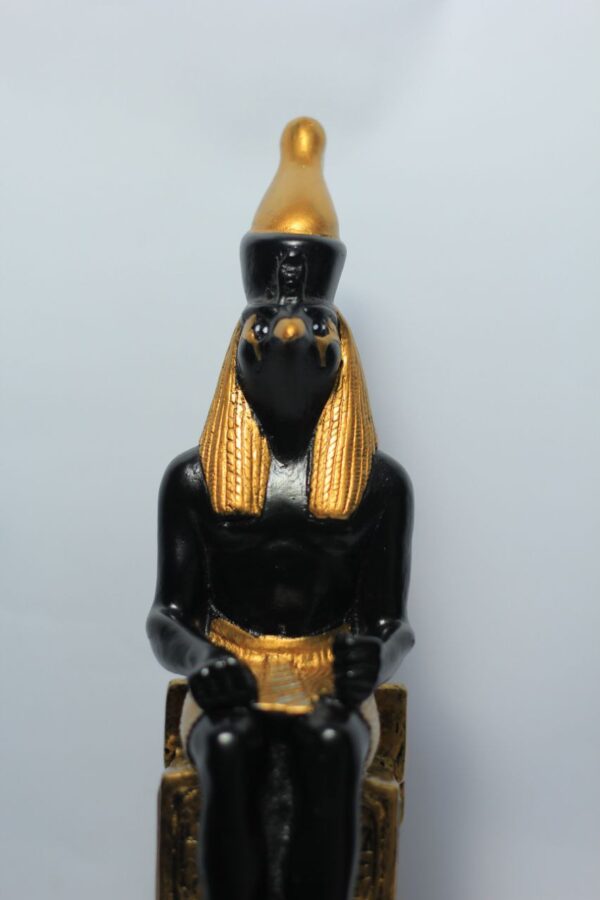 Seated Horus statue... a symbol of Pharaonic power and protection